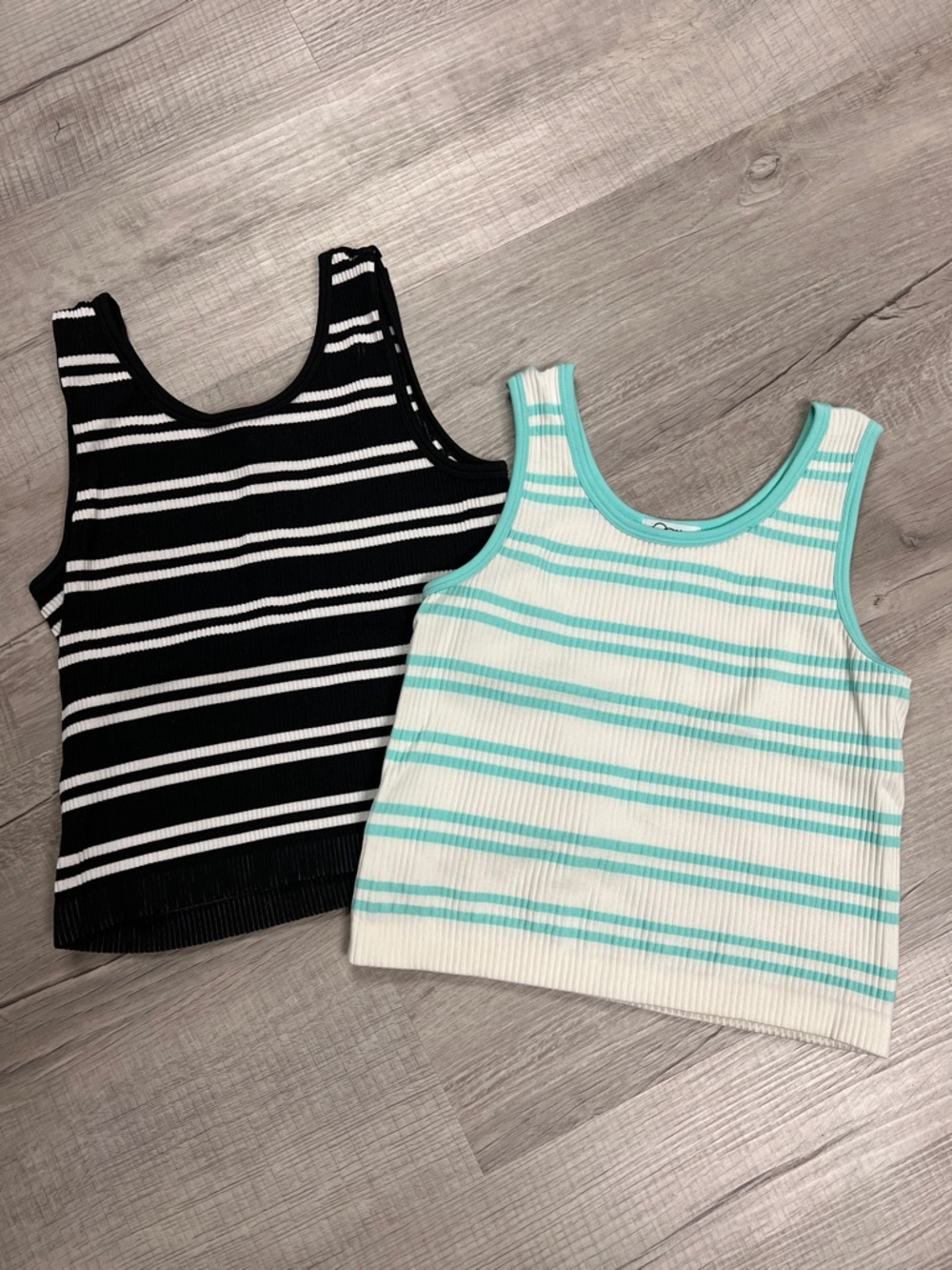 art class Ribbed Striped Tank set XXL never worn!